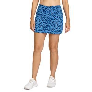 Women`s Cosmo 14.5 Inch Tennis Skort Ditsy Leopard