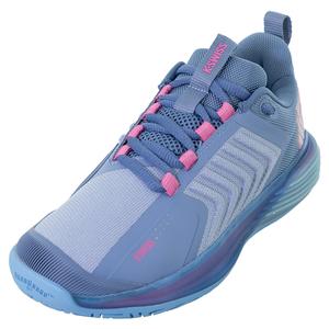 Women`s Ultrashot 3 Tennis Shoes Infinity and Blue Blizzard