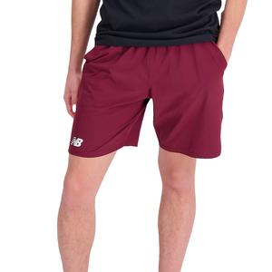 Men`s Tournament 9 Inch Tennis Short Burgandy