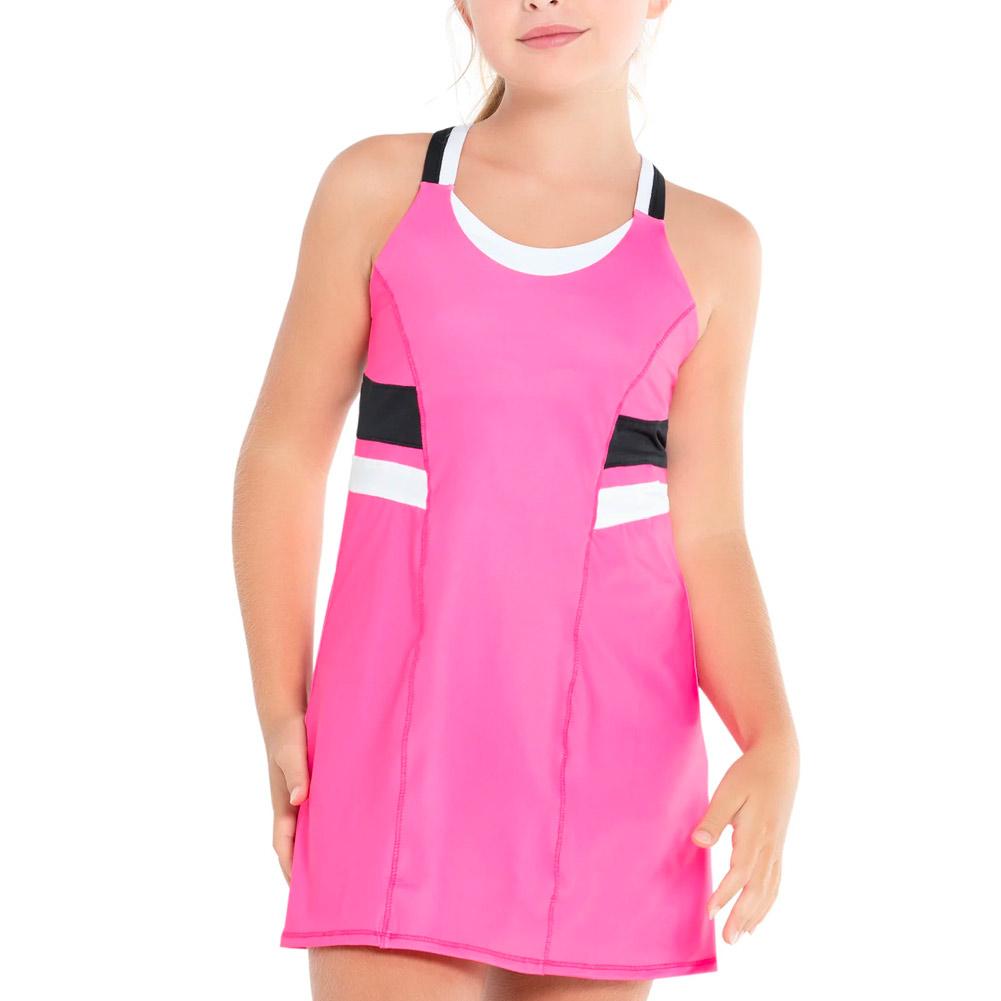 LUCKY IN LOVE Girl`s Fast Rally Tennis Dress Taffy | D18-695S23 ...