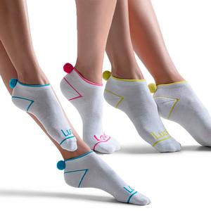 Women`s Lucky Pom Low Cut Tennis Socks size 4-10