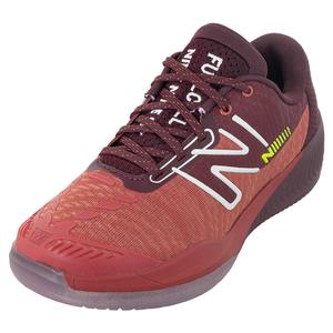 Women`s Fuel Cell 996v5 D Width Tennis Shoes Brick Red