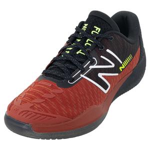 Men`s Fuel Cell 996v5 D Width Tennis Shoes Brick Red