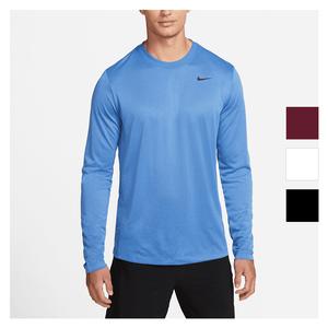 Men`s Dri-Fit Long-Sleeve Legend Fitness Tennis Top