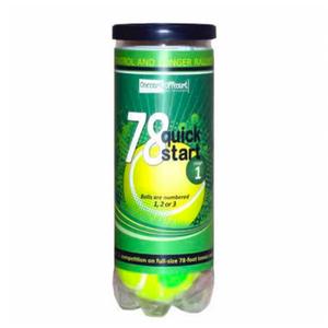 Quick Start 78 Green Felt Tennis Ball Can