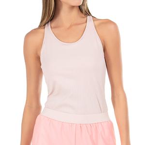 Women`s Rib Tennis Tank with Bra