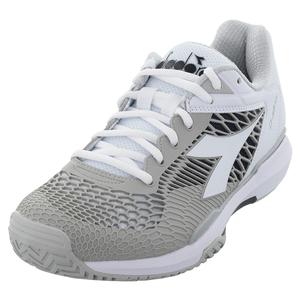 Womens Speed Competition AG Tennis Shoes White and Black