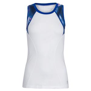 Womens Tennis Tank Spark and White