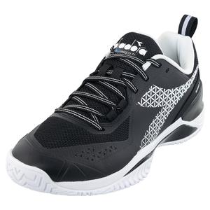 Men`s Blushield Torneo 2 AG Tennis Shoes Black and White