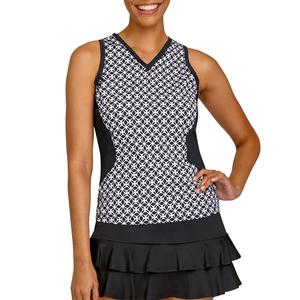 Women`s Elowen Tennis Tank Diamond Petals