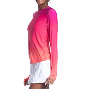 Womens 24/7 Tennis Top Flowers of the Sun