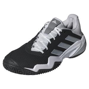 Men`s Barricade 13 Tennis Shoes Core Black and White