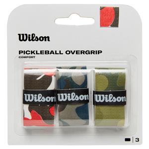 Pickleball Overgrip Camo Red and Black