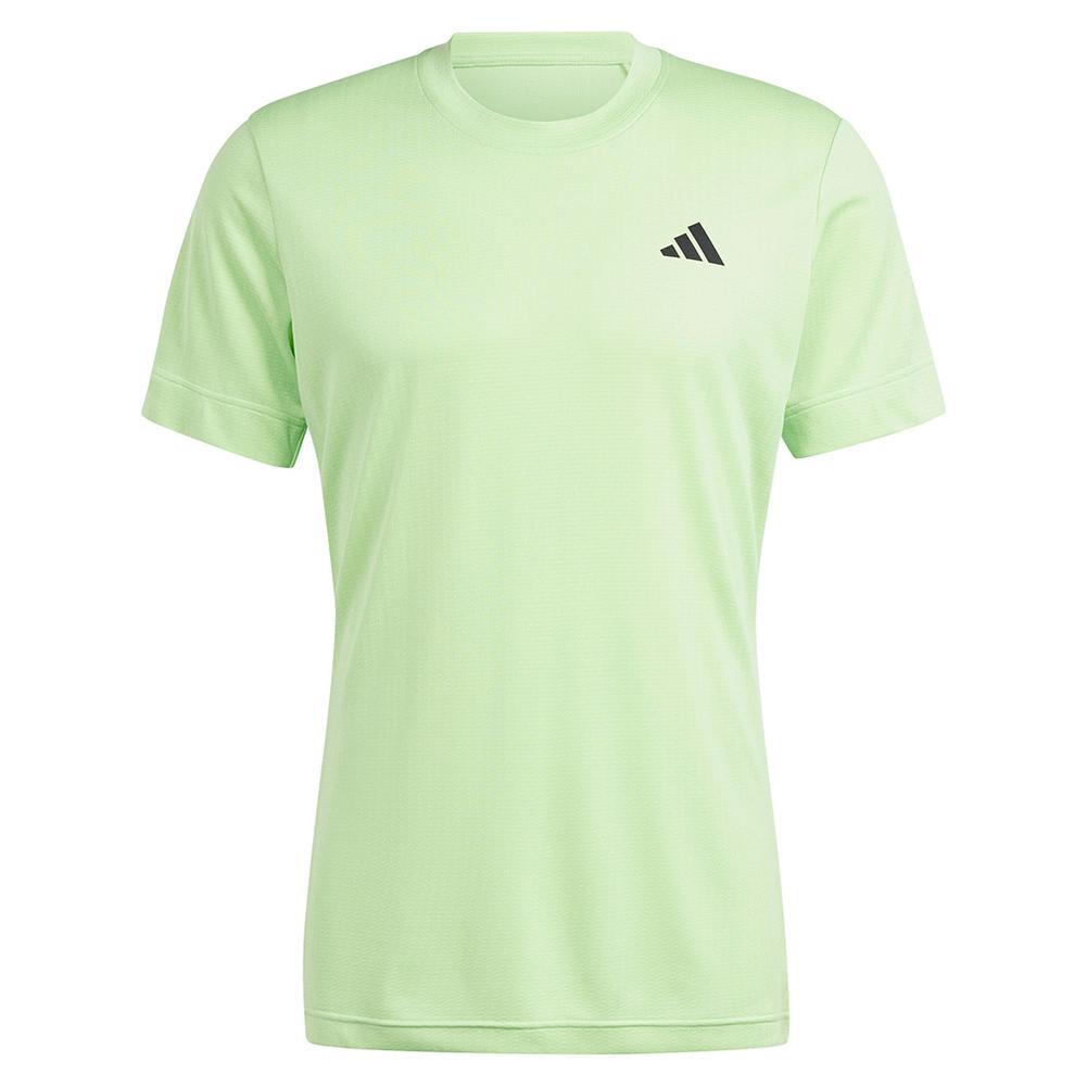 adidas Men`s Freelift Tennis Top Green Spark