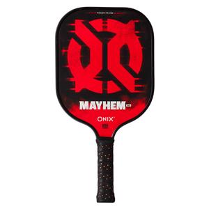 Mayhem 16 Composite Pickleball Paddle Orange and Black