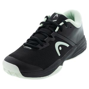 Women`s Revolt Evo 2.0 Tennis Shoes Black and Aqua