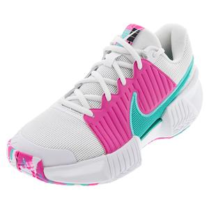 Women`s GP Pickleball Pro Shoes White and Alchemy Pink