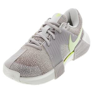 Women`s Zoom GP Challenge 1 Premium Tennis Shoes Phantom and Barely Volt