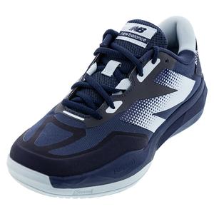 Women`s FuelCell 796v4 B Width Tennis Shoes Navy and Quarry Blue