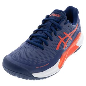 Men`s Gel-Challenger 14 Tennis Shoes Blue Expanse and Koi