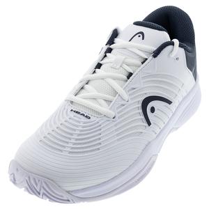 Junior`s Revolt Pro 4.5 Tennis Shoes White and Blueberry