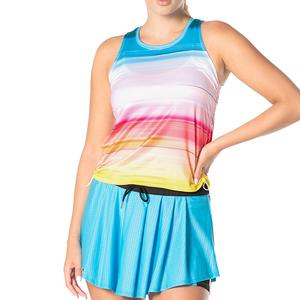 Women`s Tropical Bliss Crop Tennis Tank Parrot