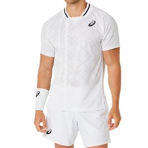 Men`s Match Actibreeze Short Sleeve Tennis Top Brilliant White