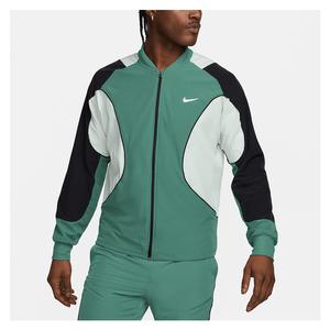 Men`s Dri-Fit Advantage Tennis Jacket Bicoastal and White
