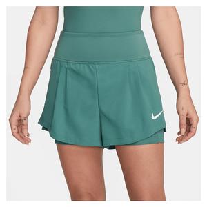 Women`s Dri-Fit Advantage Tennis Short Bicoastal and White