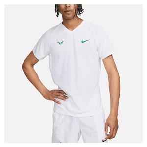 Men`s Rafa Dri-Fit Advantage Tennis Top White
