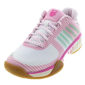 Women`s Hypercourt Express 2 x LILTennis Shoes White and Peony