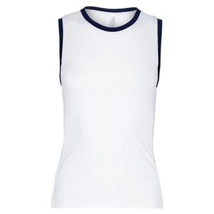 Women`s New Harper Tennis Tank Whit and Ivy