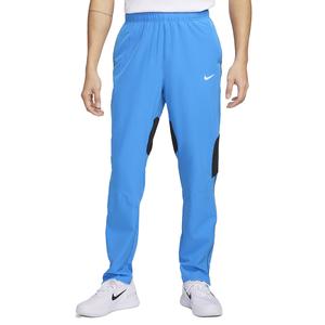 Mens Dri-Fit Advantage Tennis Pants Photo Blue and White