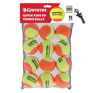 Quick Kids 60 Tennis Balls 12pk