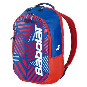 Kids` Tennis Backpack White and Red