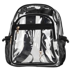 Clear Backpack Black