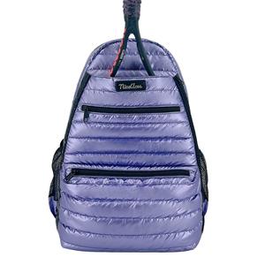 Neon Puffer Tennis Backpack Amethyst Violet