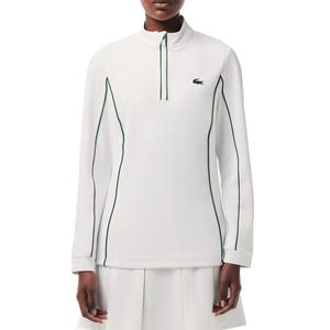 Women`s Slim Fit Contrast Sleeve Tennis Jacket