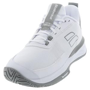 Women`s SFX Evo All Court Tennis Shoes White and Lunar Gray