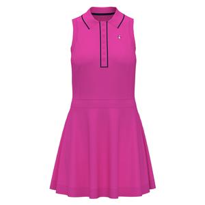 Women`s Sleeveless Veronica Tennis Dress Cheeky Pink