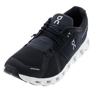 Men`s Cloud 5 Running Shoes Black and White