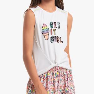 Girl`s Get It Girl Tennis Tank Multicolor