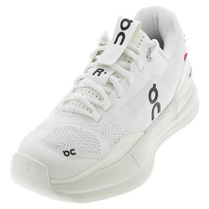 Men`s The Roger Pro Tennis Shoes Undyed White and Black