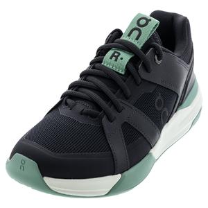 Women`s The Roger Clubhouse Pro Tennis Shoes Black and Green