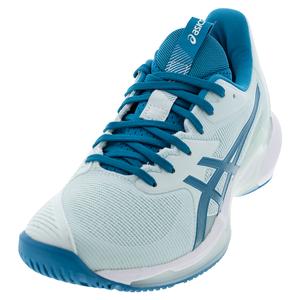 Womens Solution Speed FF 3 Tennis Shoes Soothing Sea and Teal Blue