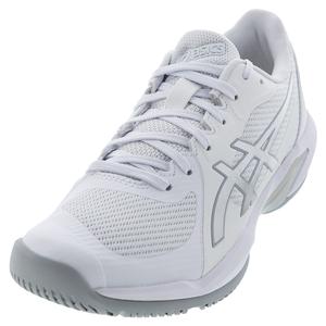 Womens Solution Swift FF 2 Tennis Shoes White and Pure Silver