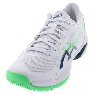 Mens Solution Swift FF 2 Tennis Shoes White and New Leaf