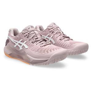 Womens Gel-Resolution 9 Tennis Shoes Watershed Rose and White