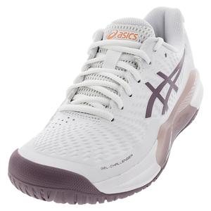 Womens Gel-Challenger 14 Tennis Shoes White and Dusty Mauve