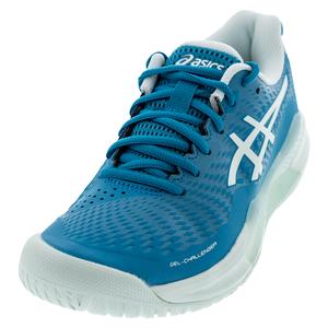 Womens Gel-Challenger 14 Tennis Shoes Teal Blue and Soothing Sea